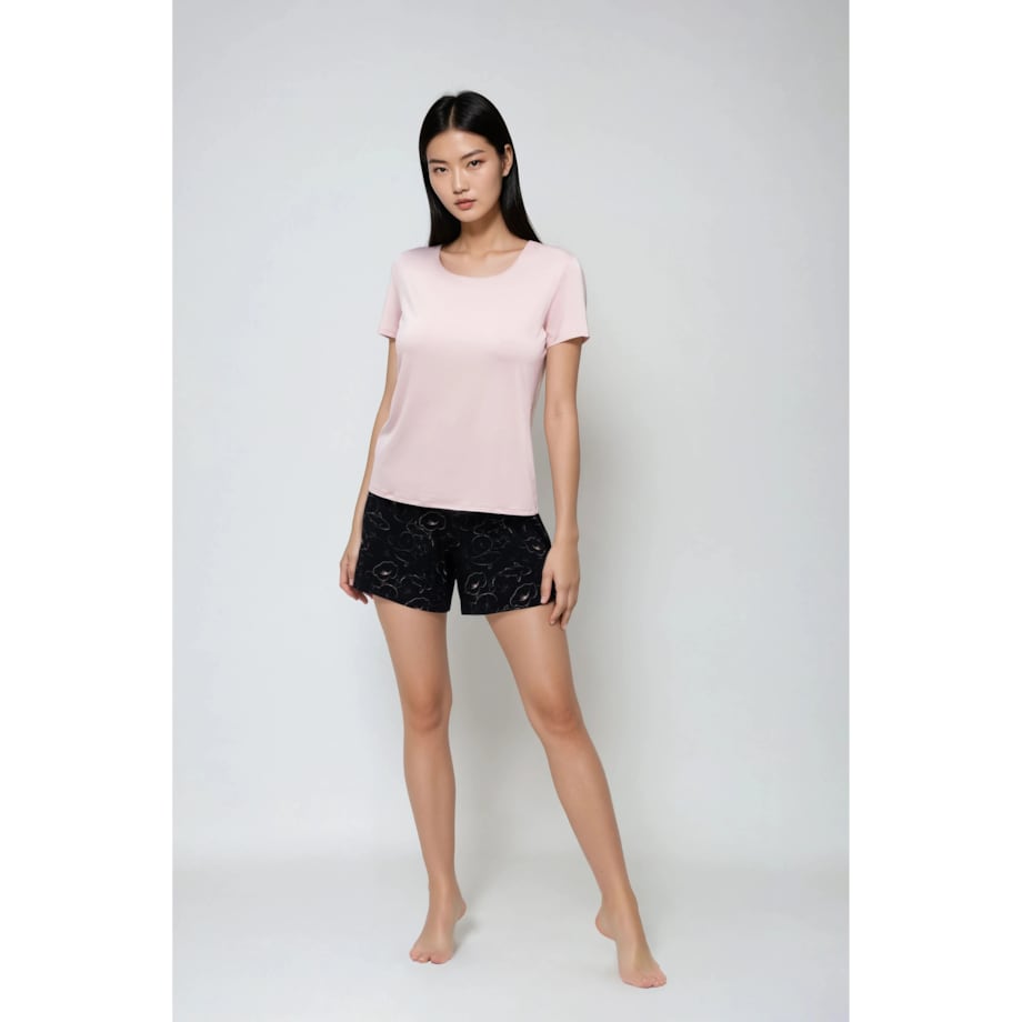 Komplet Koi Beżowo-czarny Beżowo-Czarny, XL