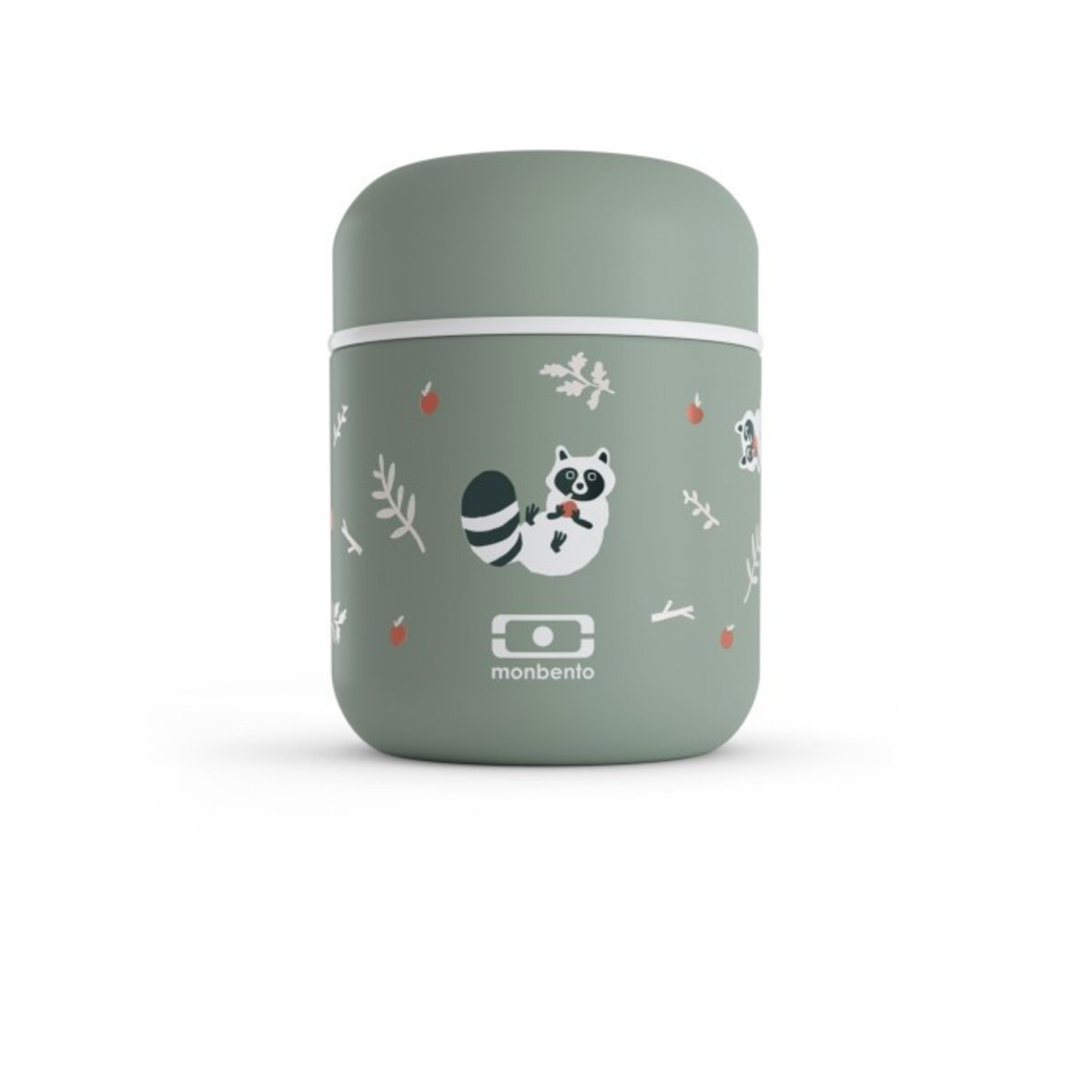 Termos obiadowy dziecięcy Racoon Capsule, 280 ml, Monbento