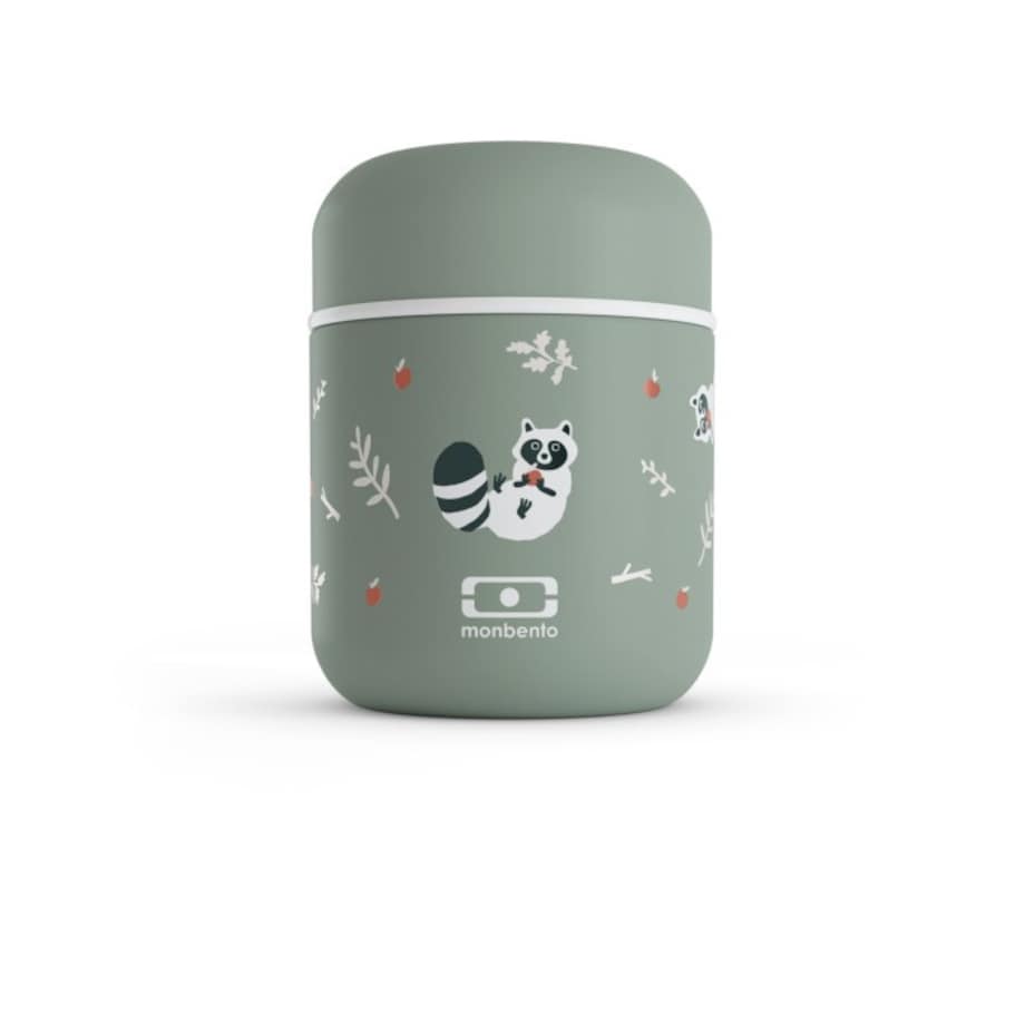 Termos obiadowy dziecięcy Racoon Capsule, 280 ml, Monbento