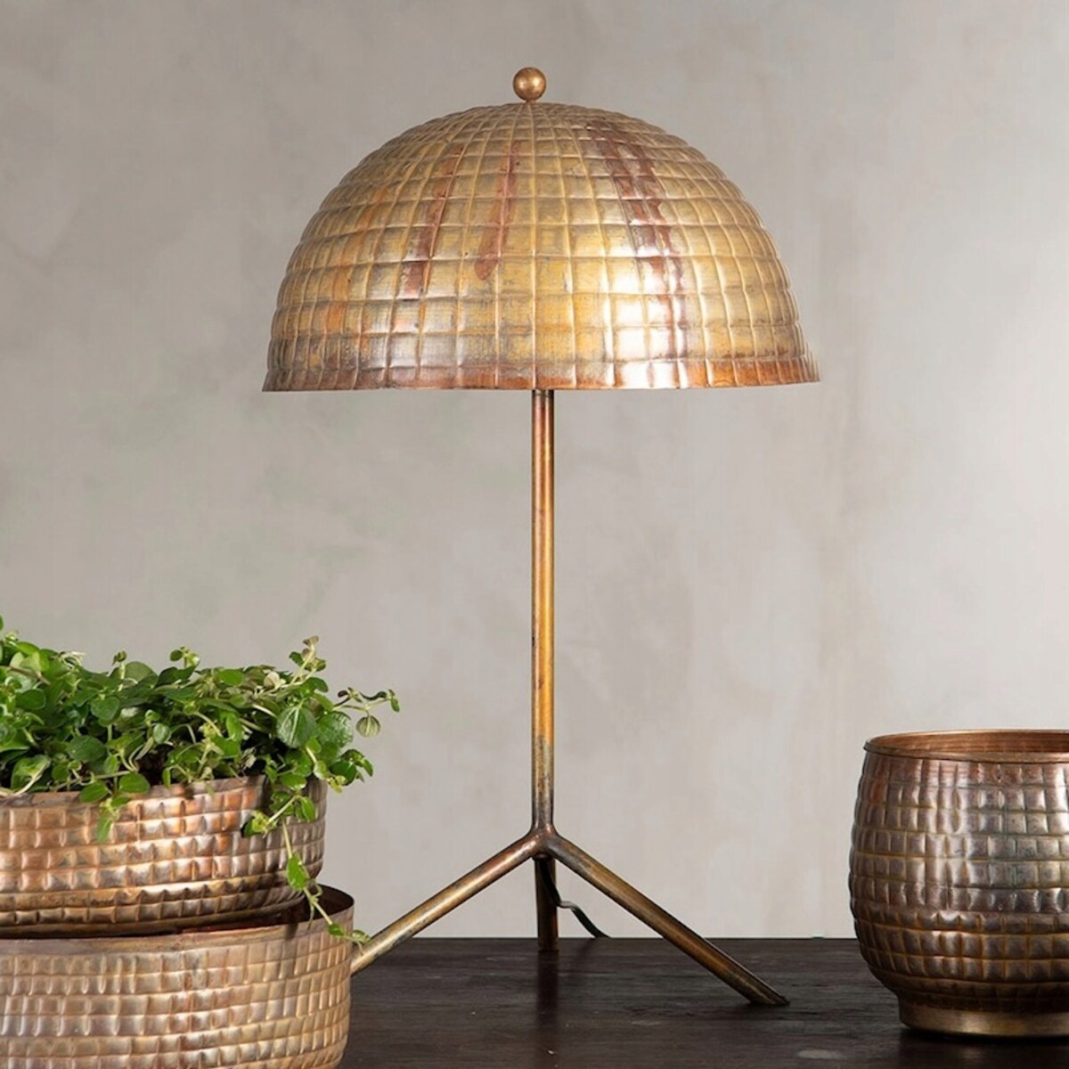 LAMPA STOŁOWA BIURKOWA NOCNA ZŁOTA LOFT BOHO E27 DEKORACJA OZDOBA DO DOMU