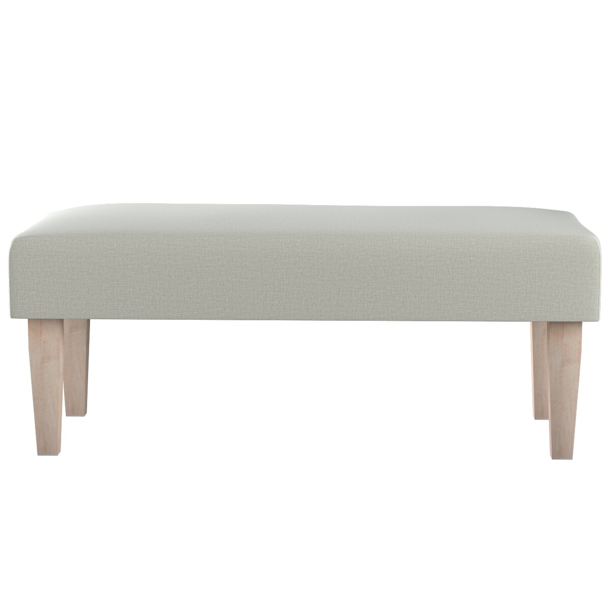 Ławka, pastelowo miętowy welwet, 100 x 40 x 40 cm, Ingrid