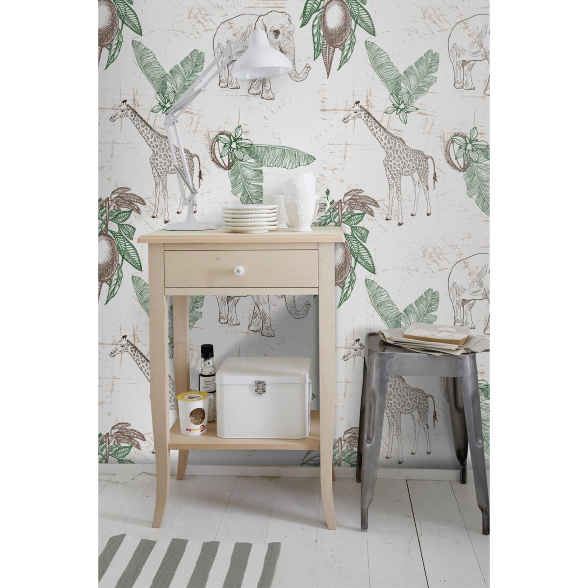 Tapeta Zwierzęta sawanny, 416x254cm