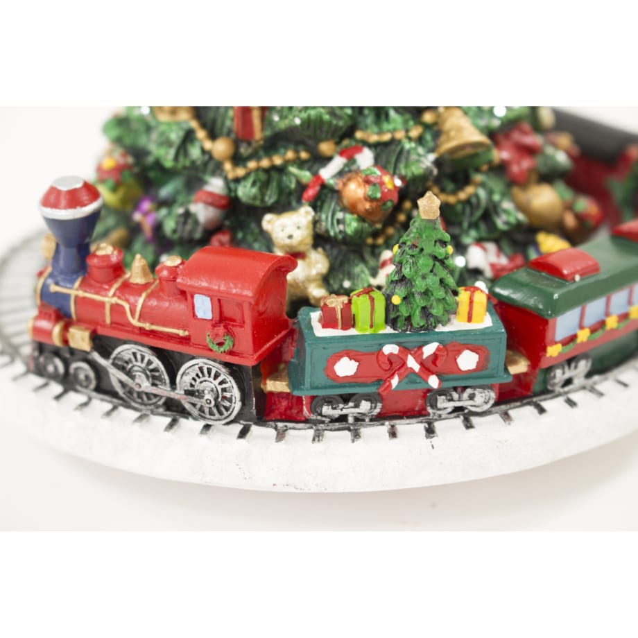 Choinka z Pozytywką 16x15,5x15,5 cm TREN zielona