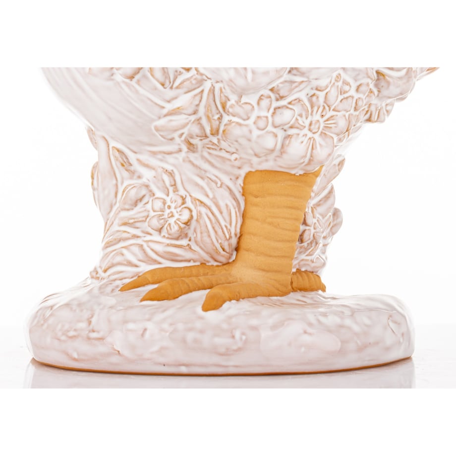 Dekoracja - kogut 28,5x12,5x23 cm CAZZO-2 biały