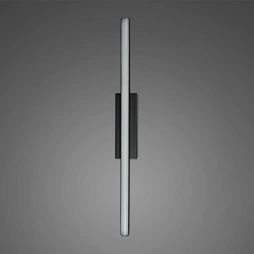 Kinkiet ledowy Linea No.38,5cm czarna 3k