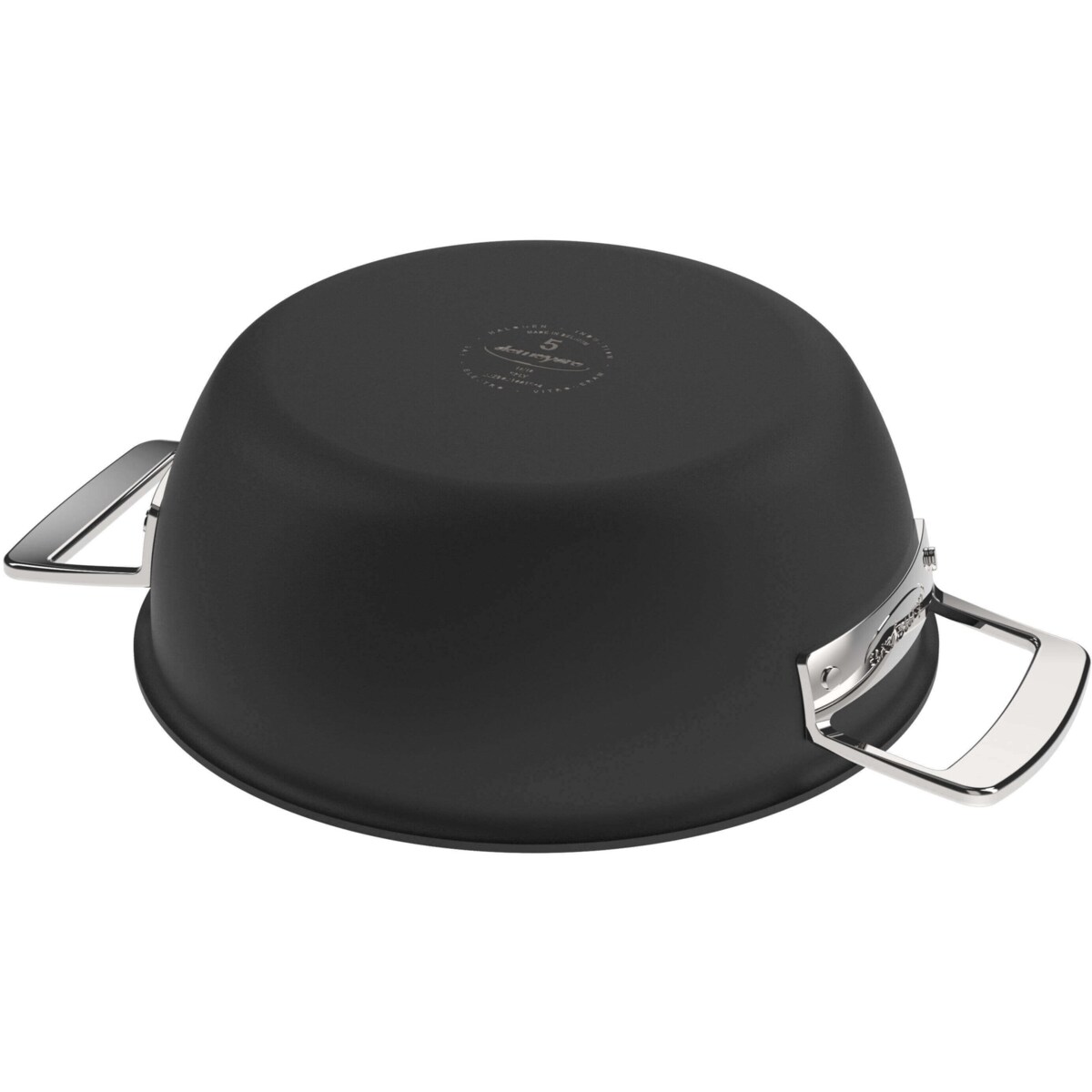 DEMEYERE BLACK 5 Patelnia głęboka 2H z pokrywką 24 cm