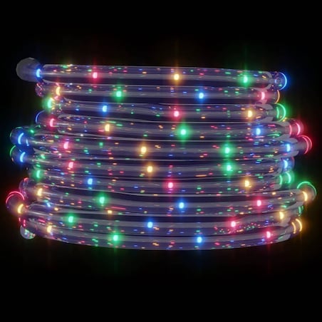 vidaXL Wąż świetlny, 120 LED, wielokolorowy, 5 m, PVC
