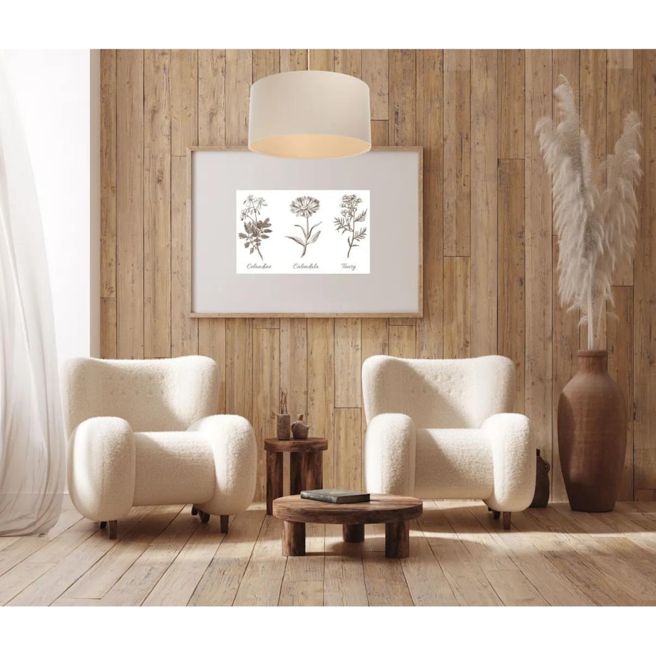 Lampa wisząca BOHO LEN 30 kremowa