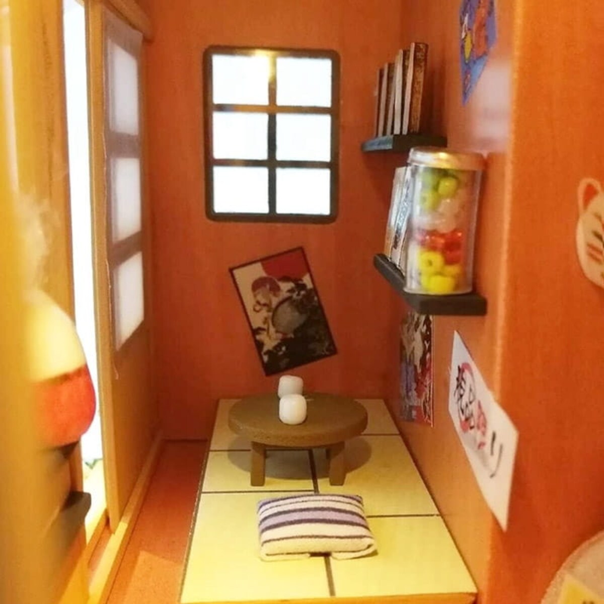 Miniaturowy domek DIY - Sklepik w Tokio