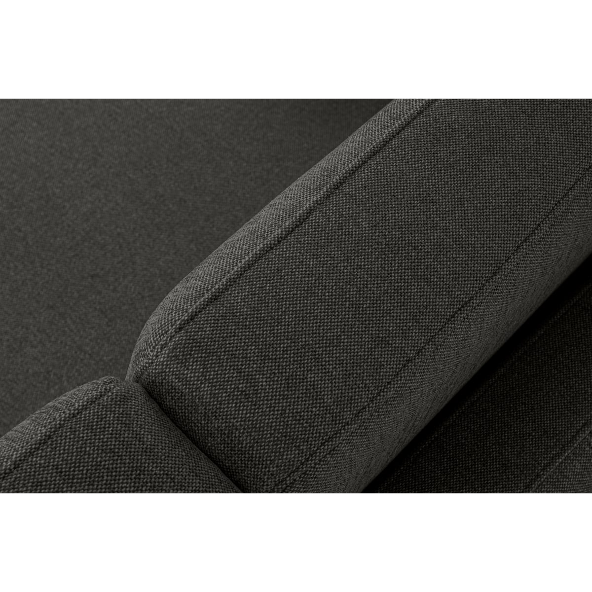 KONSIMO TAGIO II Sofa 2-osobowa, kolor antracyt