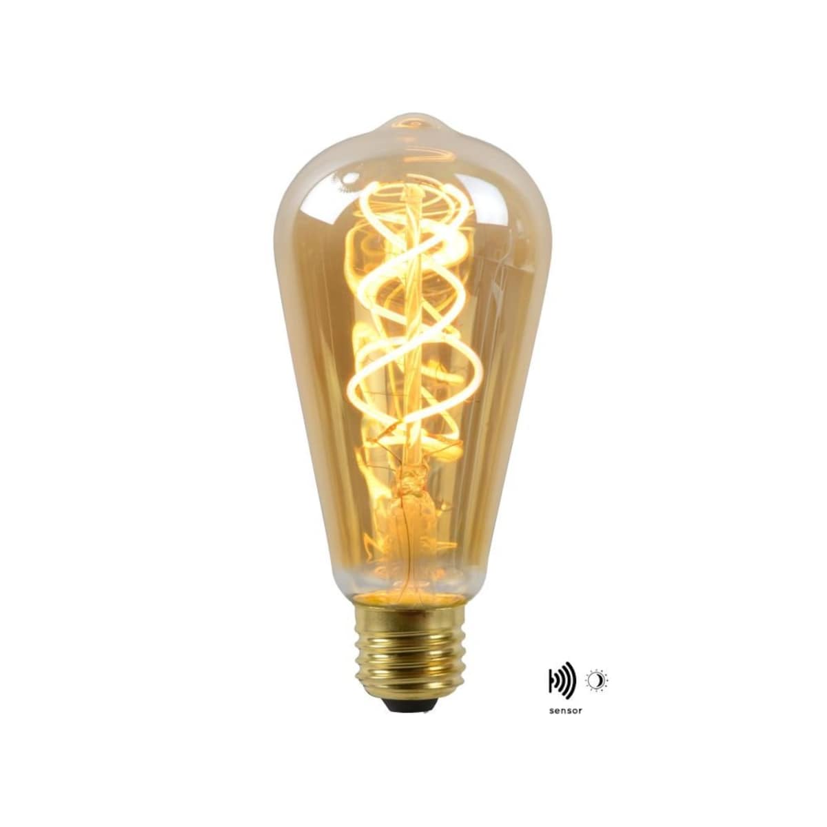 Żarówka LED E27 z Czujnikiem Zmierzchu 4W 230lm 2200K Lucide