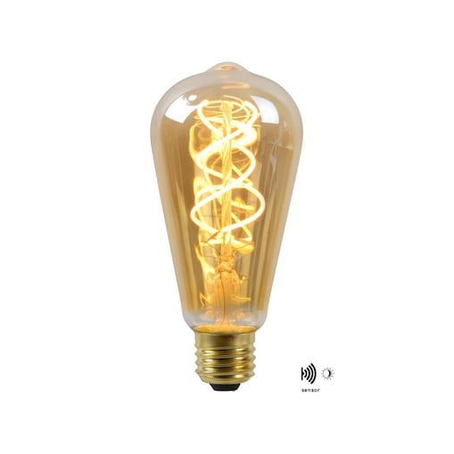 Żarówka LED E27 z Czujnikiem Zmierzchu 4W 230lm 2200K Lucide