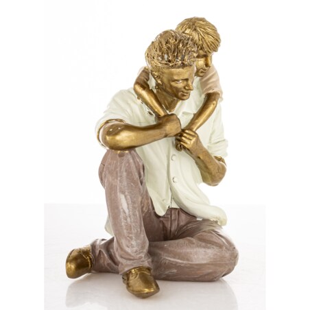 Figurki - ojciec i syn 24x9x17 cm PADRE