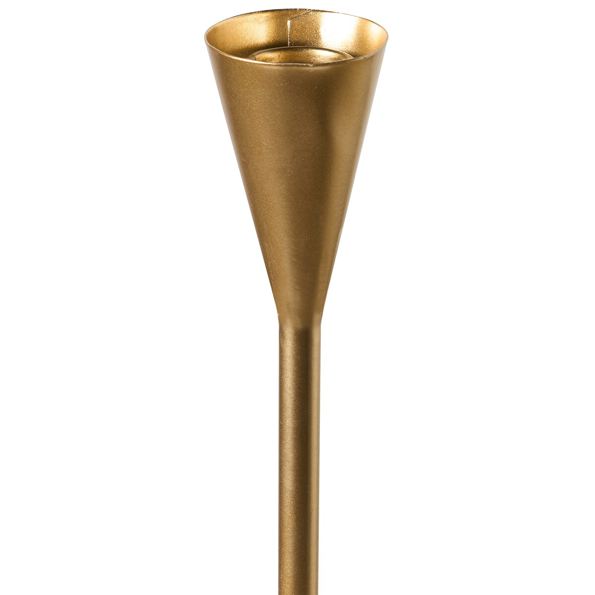 Świecznik AROUCA 40 cm Metal Złoty