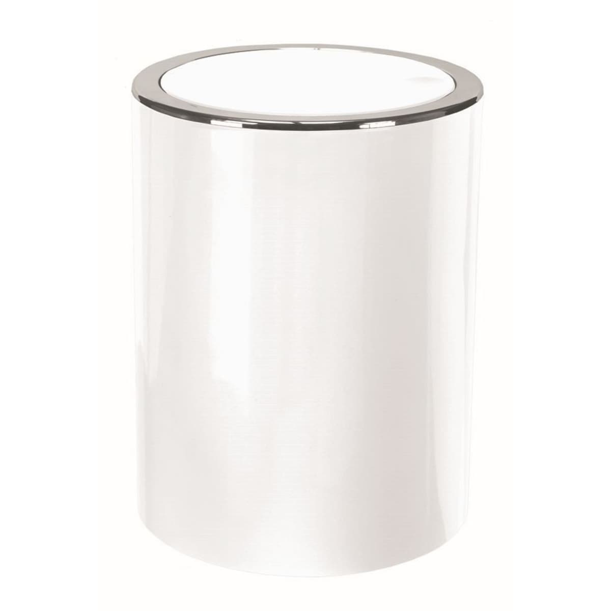 Kleine Wolke Clap Kosz łazienkowy biały 5 litrów