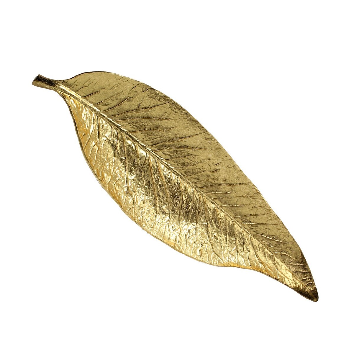 Patera Golden Leaf 19x58cm, 19 x 4 x 58 cm