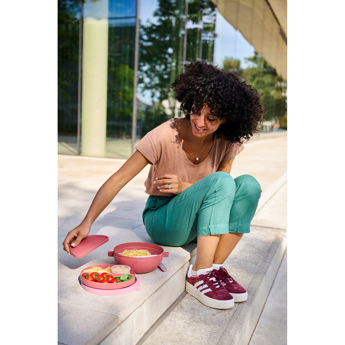 Miska Lunch Box z pokrywką Vita Vivid Mauve 105830078700