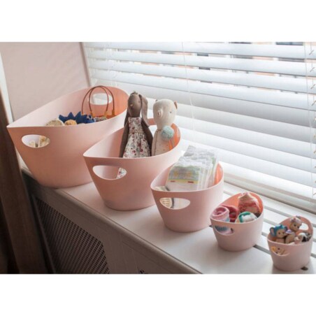 Pojemnik do przechowywania „BOTTICHELLI ”, kosz plastikowy, pojemnik plastikowy, pudełko do przechowywania, organizer, KOZIOL