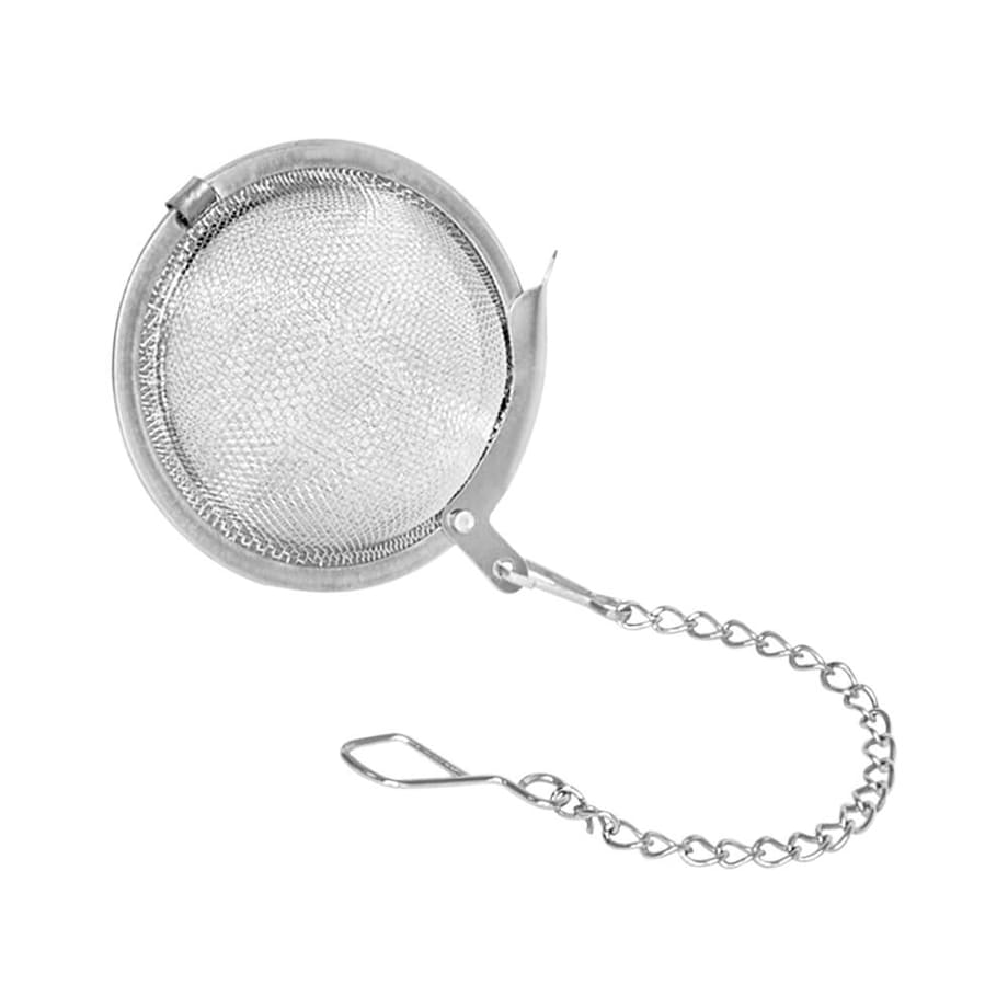 Metalowy zaparzacz zaczep kulka - idealny do parzenia herbaty, ziół, wielokrotnego użytku, idealny prezent dla niej, niego, uniwersalny podarunek, stal nierdzewna