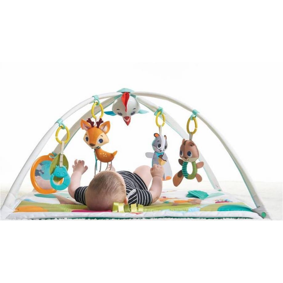 Gimnastyka/mata edukacyjna z pałąkami - Leśna Kraina