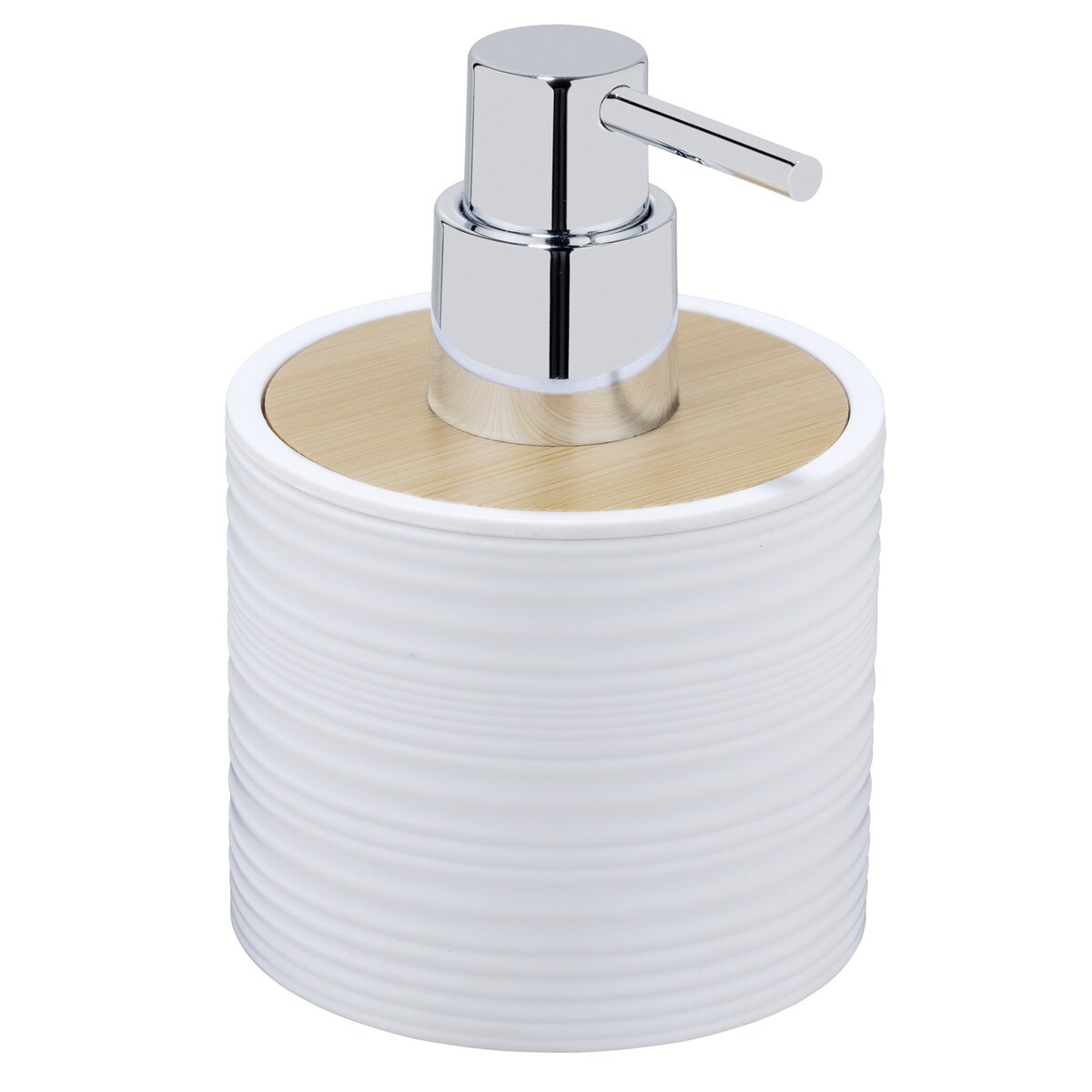 Dozownik do mydła z ryflowanym wzorem, 350 ml