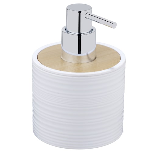 Dozownik do mydła z ryflowanym wzorem, 350 ml