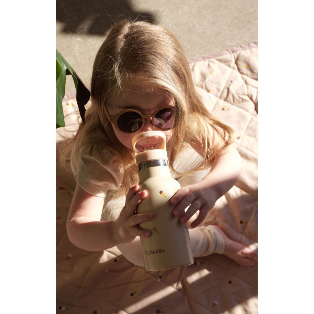 Filibabba Butelka na wodę ze stali nierdzewnej 350 ml Cool Summer