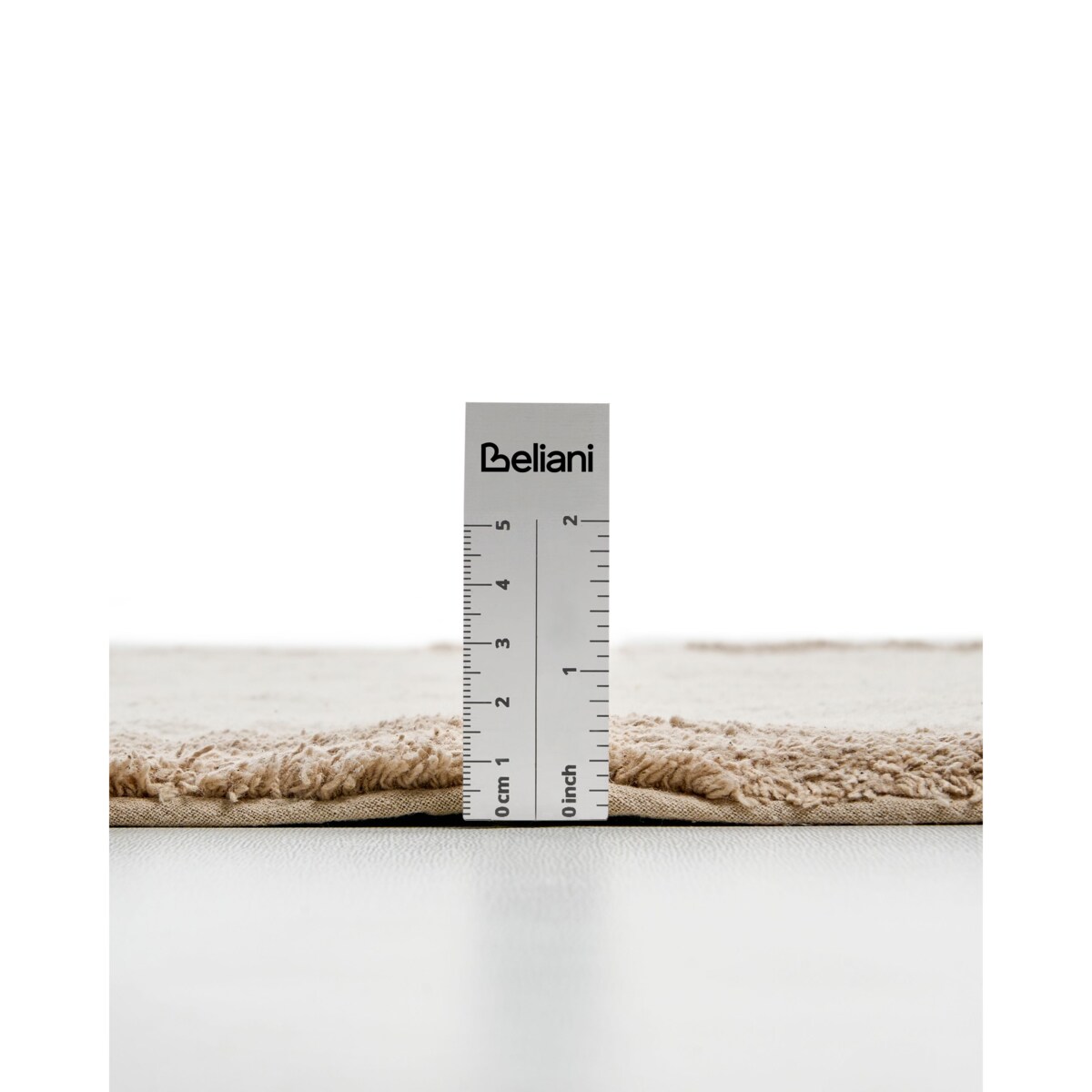 Dywanik łazienkowy KABRI Brązowy/ beżowy 60 x 90 cm Bawełna