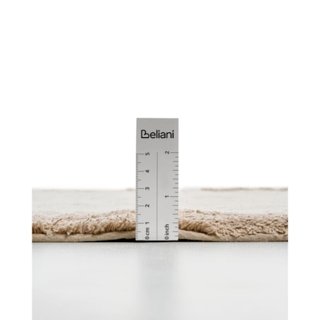 Dywanik łazienkowy KABRI Brązowy/ beżowy 60 x 90 cm Bawełna