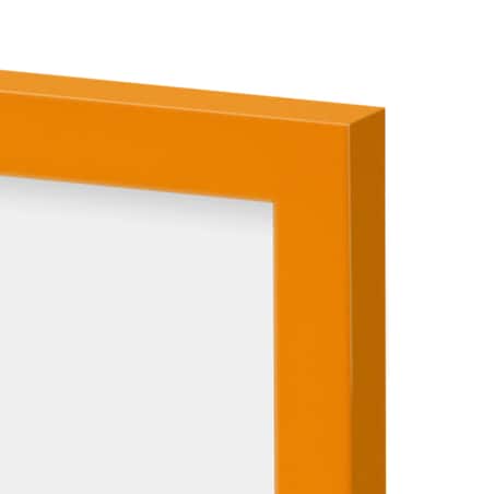 Ramka pomarańczowa, 18x24 cm, ramka na zdjęcie, Knor - pomarańczowe ramki do zdjęć i plakatów, ramki dla dzieci, neon
