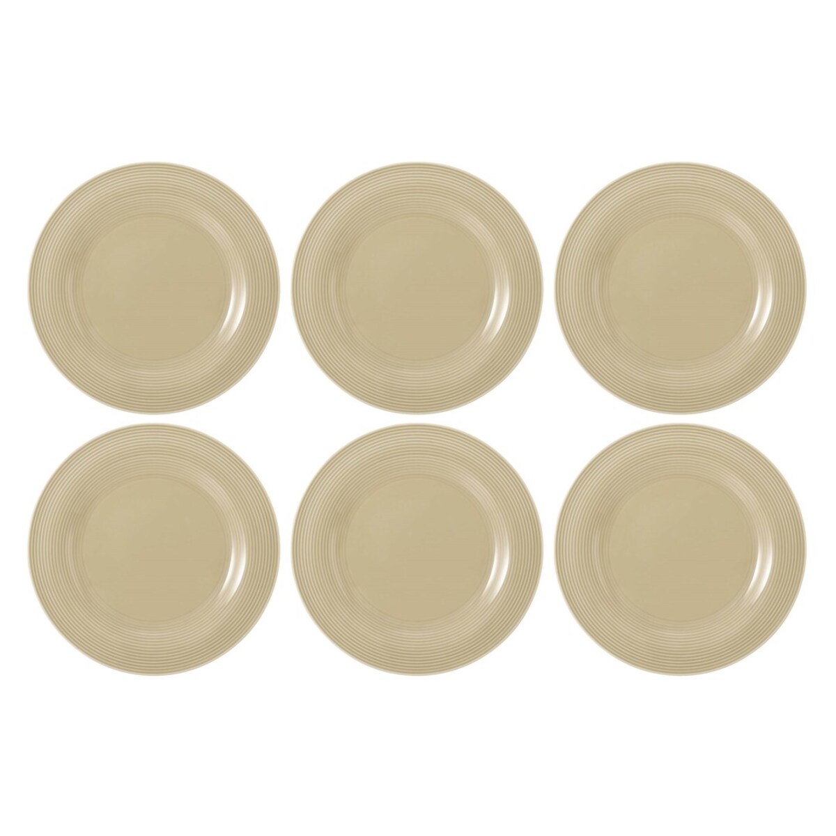 SELTMANN BEAT COLOR GLAZE Zestaw 6 talerzy obiadowych 27.5 cm