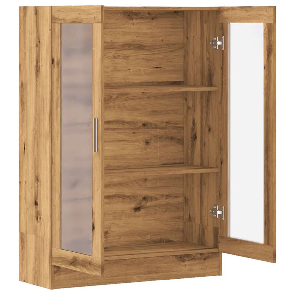 vidaXL Szafka na książki, dąb artisan, 82,5x30,5x115 cm