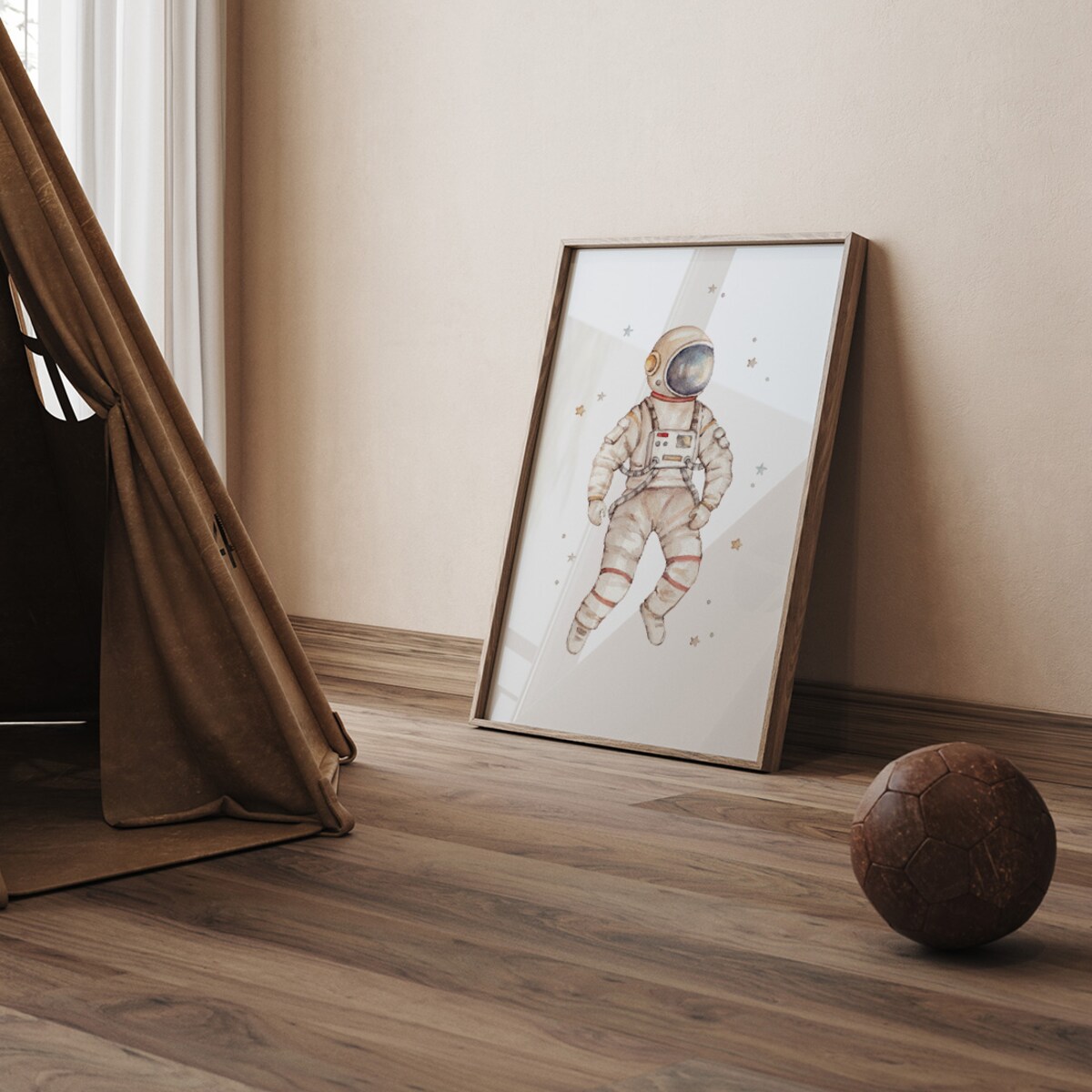 Plakat dla dzieci Astronauta 30x40