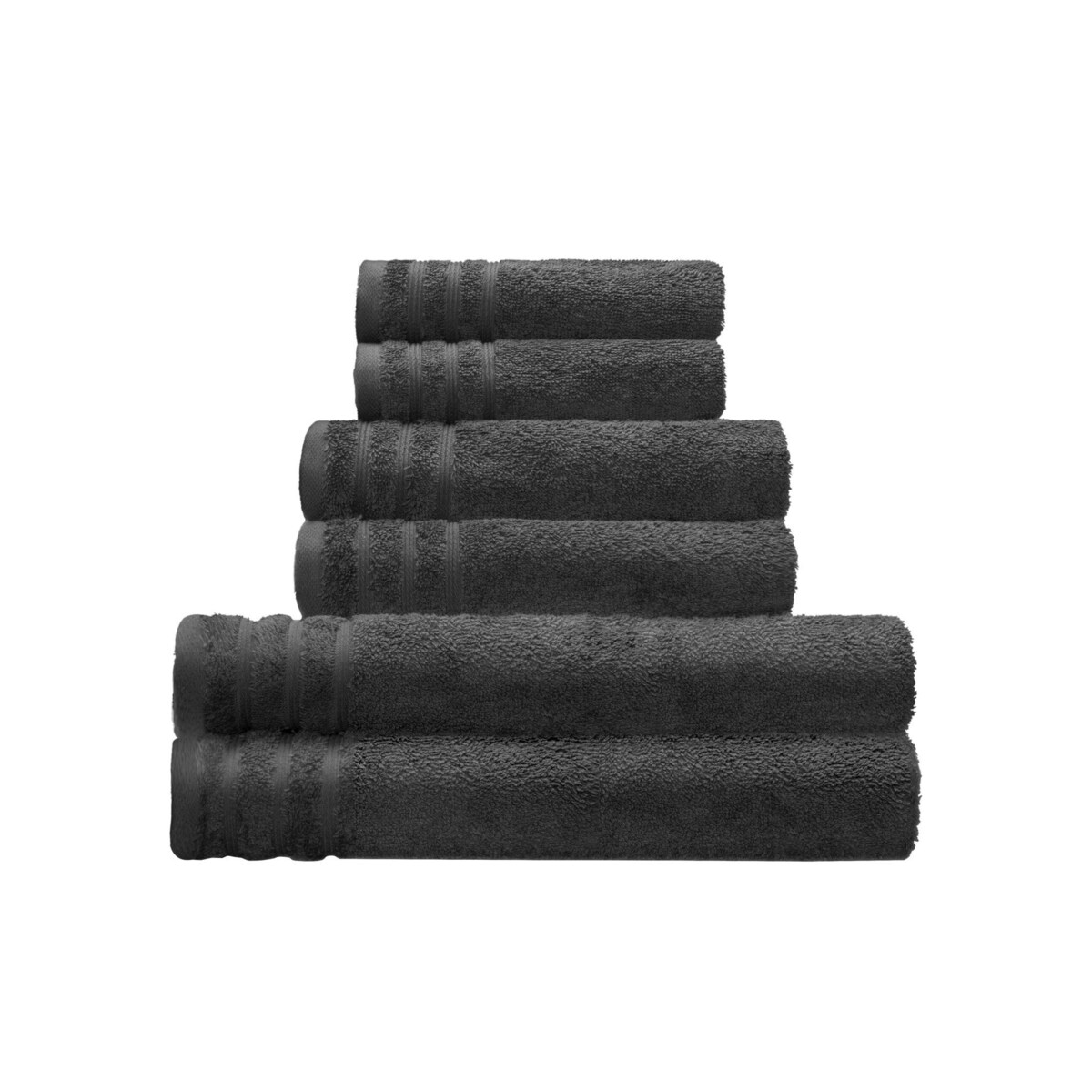 Kleine Wolke Royal Wegański Ręcznik dla gości szary 30x 50 cm ECO LIVING