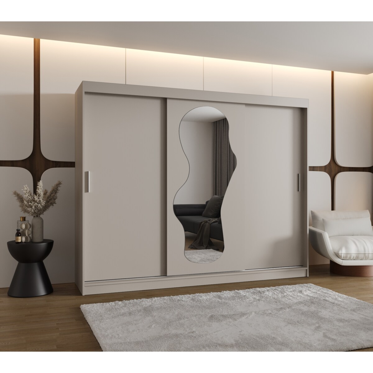 Szafa przesuwna ULTRA 250 kaszmir