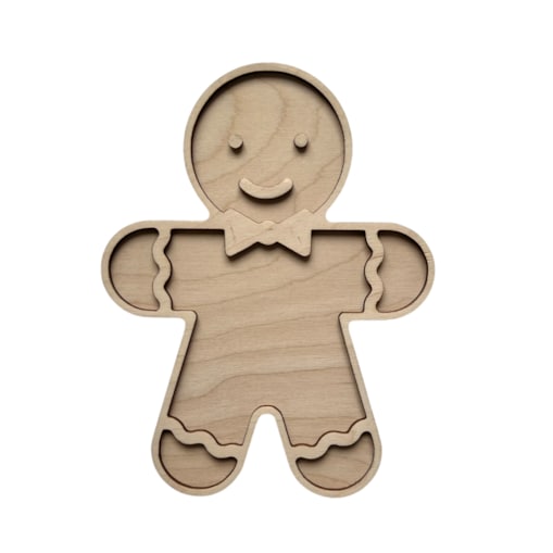 Świąteczna wysypywanka sensoryczna CIASTEK drewniana mikołajki święta prezent