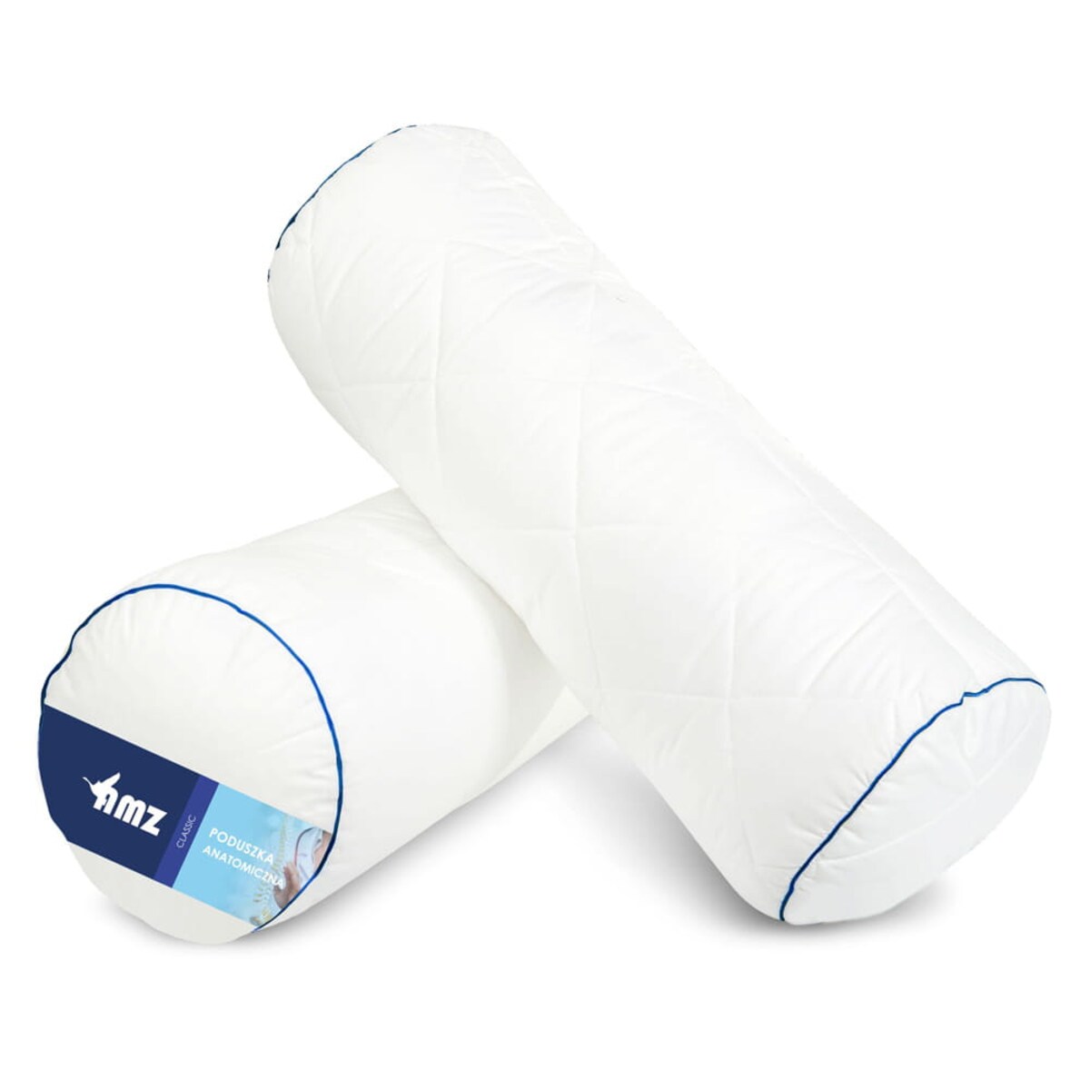 Poduszka Anatomiczna Wałek mikrofibra AMZ, 20 x 60 cm, AMZ