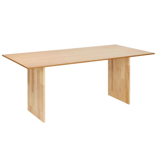 Stół do jadalni 180 x 90 cm jasne drewno MOORA