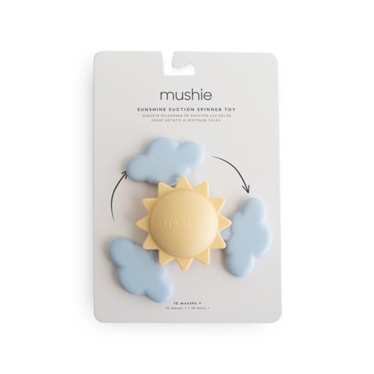 Mushie Zabawka z Przyssawką Spinner dla Niemowlaka Sunshine