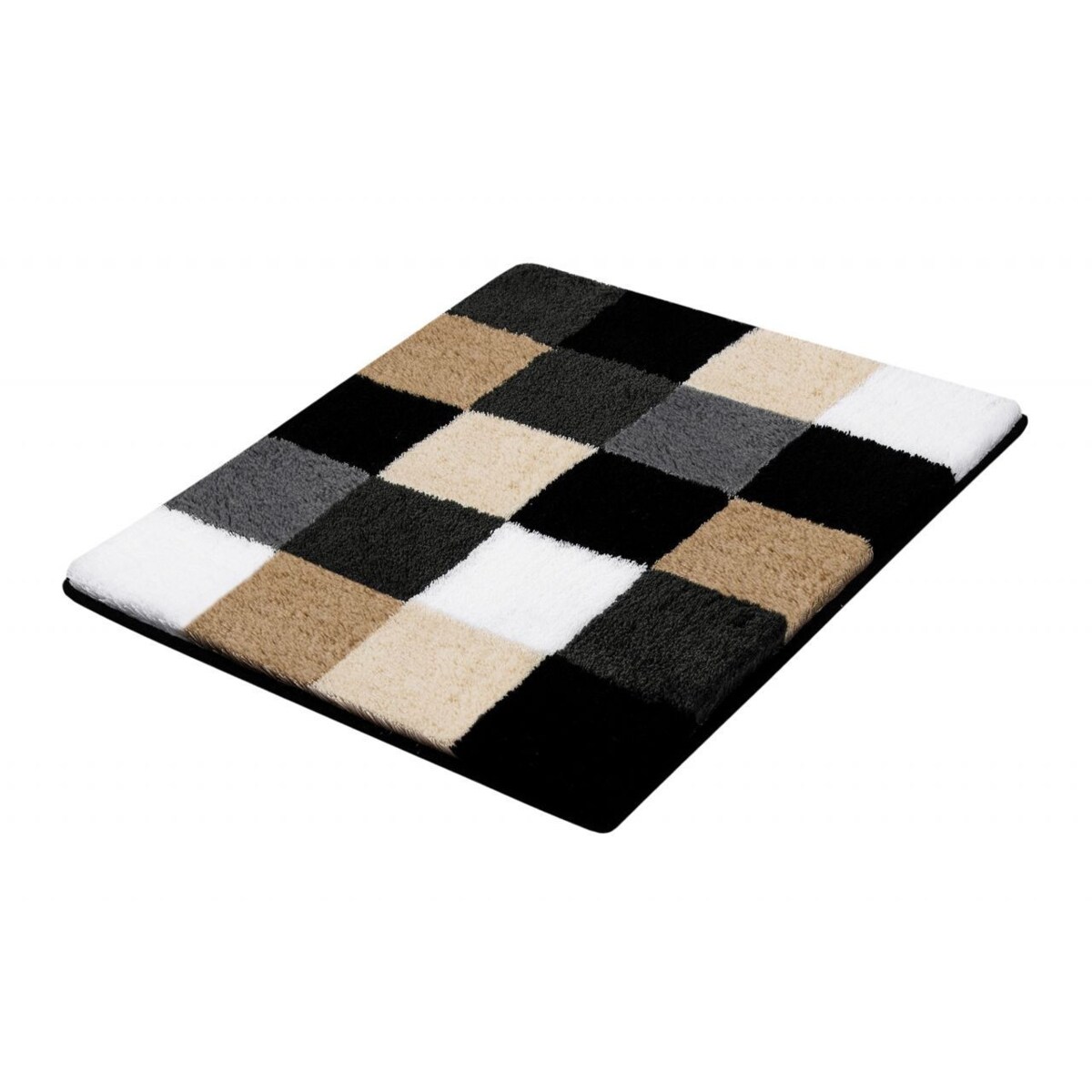 Kleine Wolke Caro Dywanik łazienkowy czarny 55x 65 cm