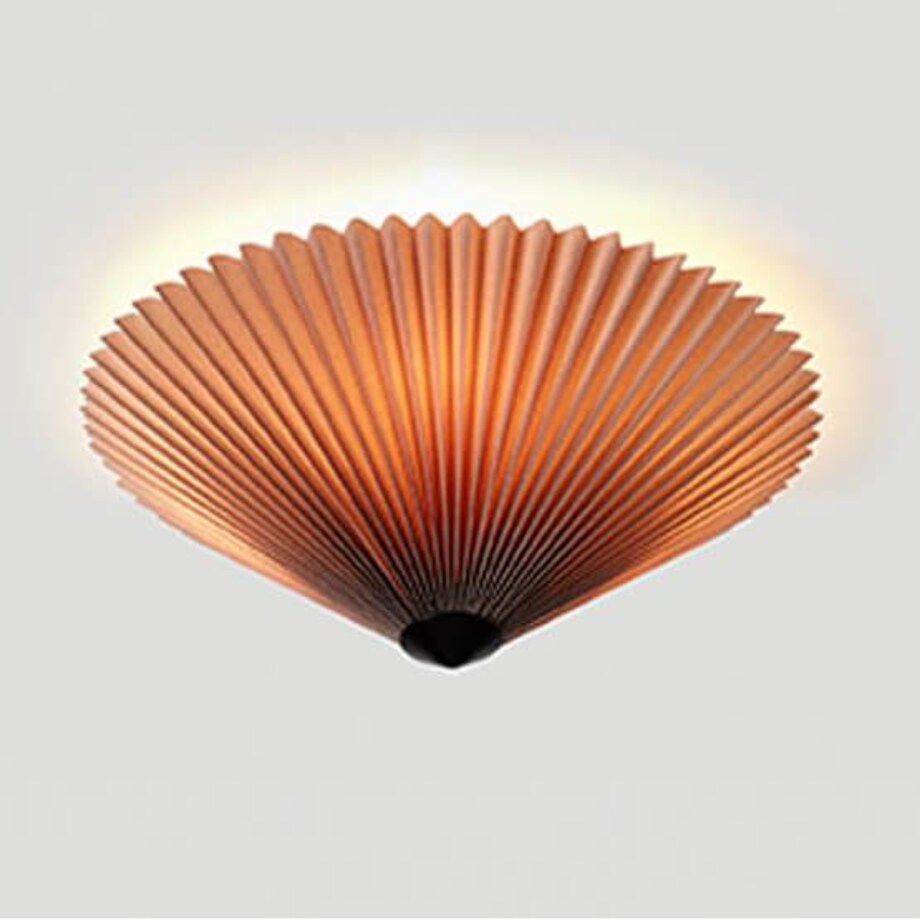 Natynkowa lampa materiałowa Plisado 108707 Markslojd sufit beżowy