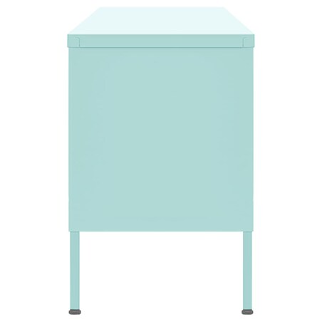 vidaXL Szafka pod telewizor, miętowa, 105x35x50 cm, stalowa