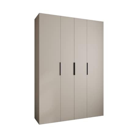 Szafa czterodrzwiowa Como 4 170 gł.40 kaszmir+czarny