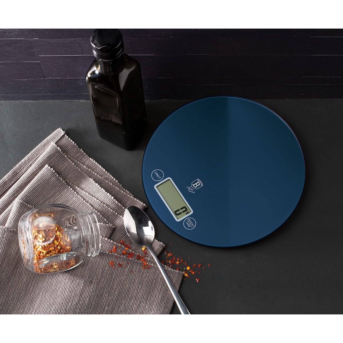 Waga kuchenna 5kg 1g BERLINGER HAUS Aquamarine