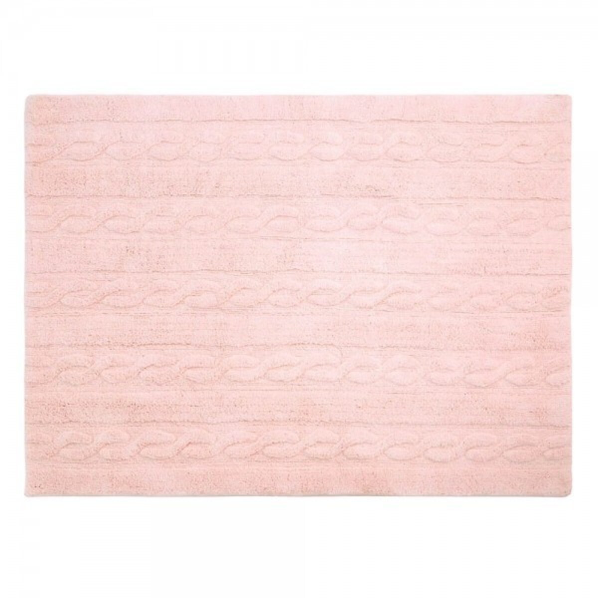 Dywan Bawełniany Trenzas Soft Pink 80x120 cm Lorena Canals