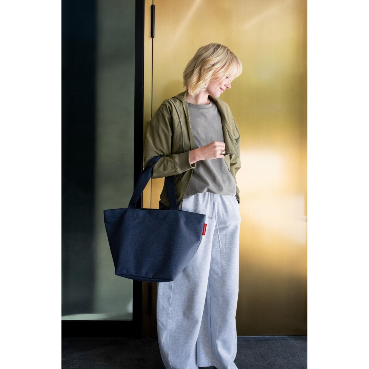 Torba SHOPPER M, twist navy