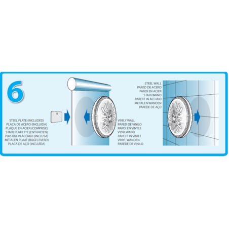 Lampa basenowa magnetyczna LED GRE 2 sztuki