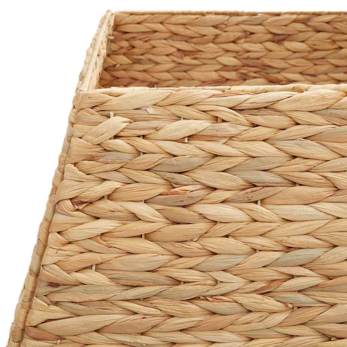 vidaXL Kołnierz do Choinki Brązowy 50 x 50 x 25 cm Hiacynt wodny