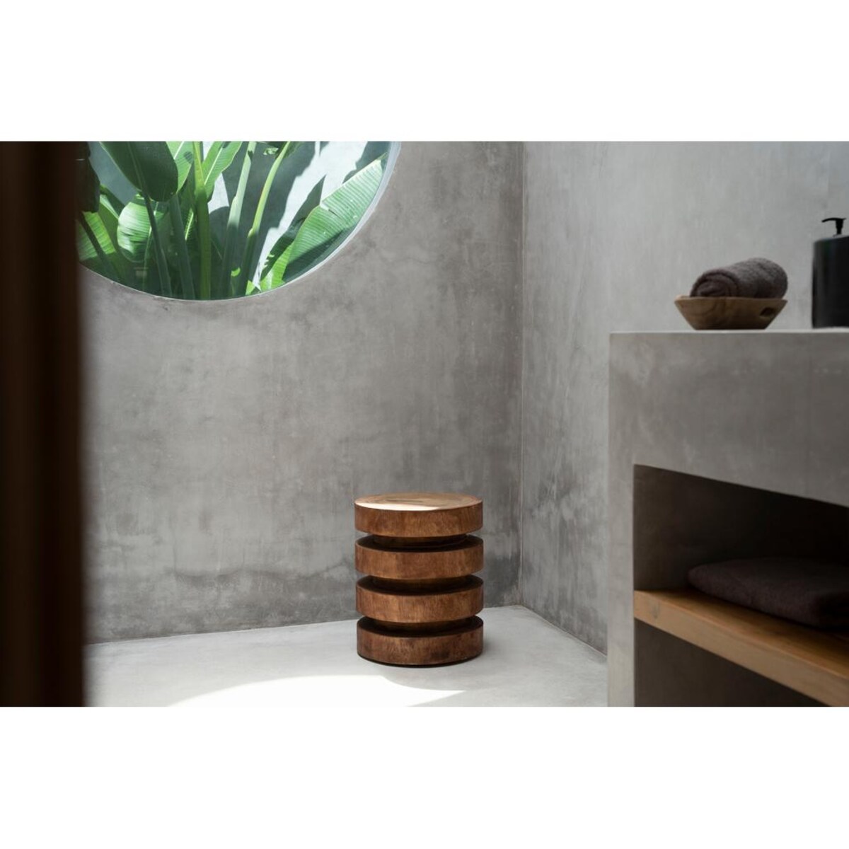 Stolik Massaka - Naturalny