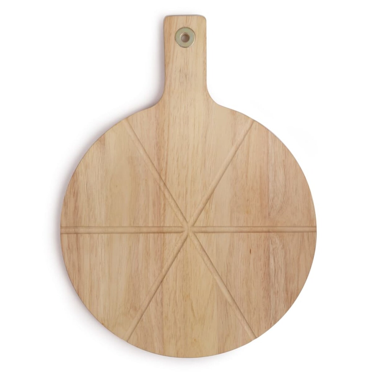 Livoo Zestaw do krojenia pizzy, 30 cm, drewniany
